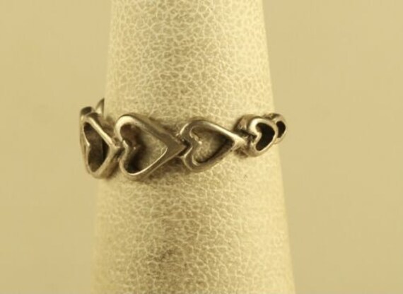 Vintage Sterling Signed 925 Silpada Rare Hearts F… - image 3