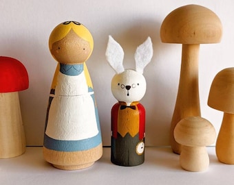 Alice and the White Rabbit