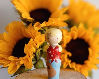 Dolly Parton Wooden Figurine