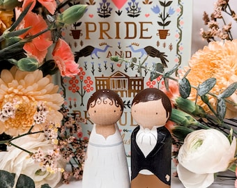 Pride and Prejudice Elizabeth and Mr. Darcy dolls