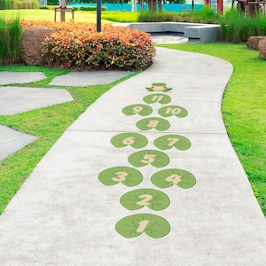 Sensory Path Package Floor Decal Stickers School Hallway Art covers 61 ft