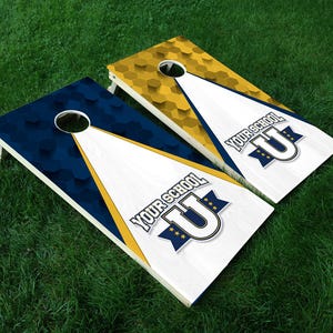 Tailgate Cornhole Decals • Set of 2 - Wedding Cornhole Wraps • Comes with Squeegee & Edge Seal Tape • FREE Shipping