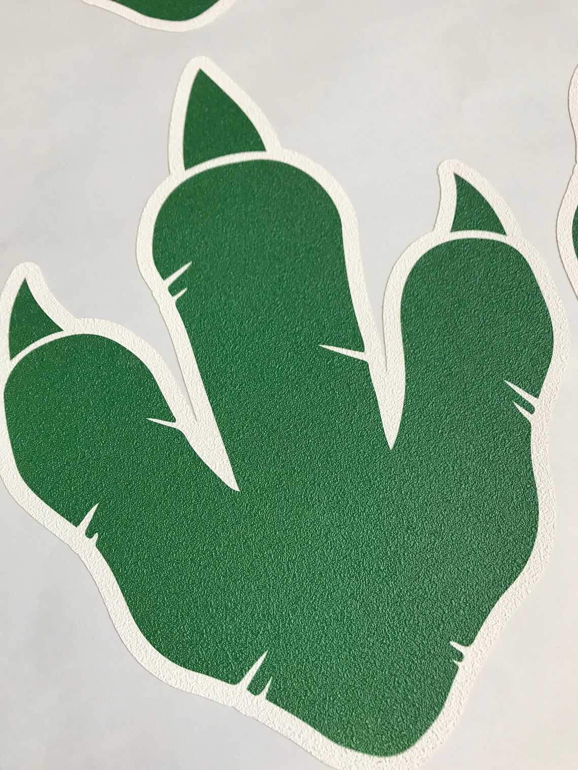 Dinosaur Footprint Peel and Stick Floor Decals Social Etsy