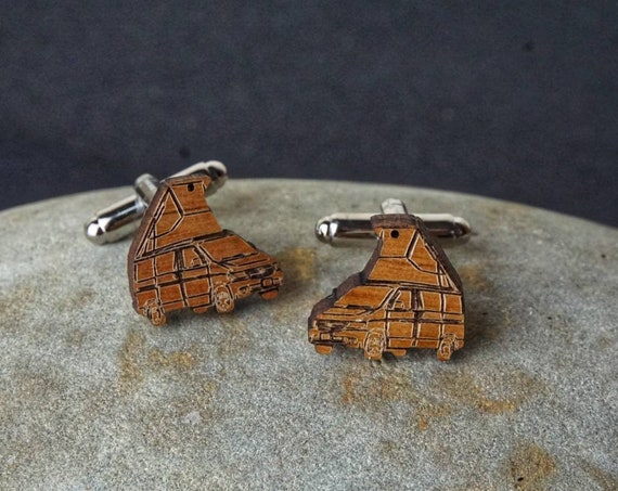 campervan cufflinks