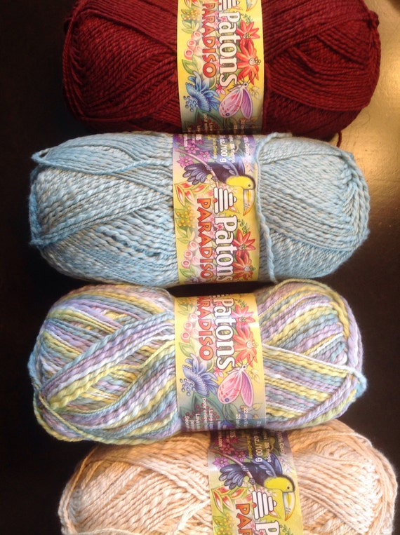 Patons Paradiso Cotton Yarn Etsy Patons Paradiso Cotton Yarn Etsy