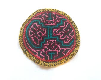 Shipibo patch (diameter 10cm)