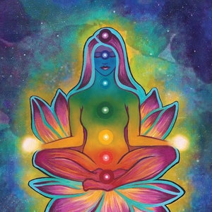 Visionary Art Visionary Wall Art Visionary Print Spiritual Wall Art Spiritual Decor Celestial Wall Art Mystical Decor Mystical Art Print