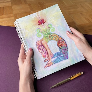 Yoga Girl Gift Yoga Art Chakra Gift