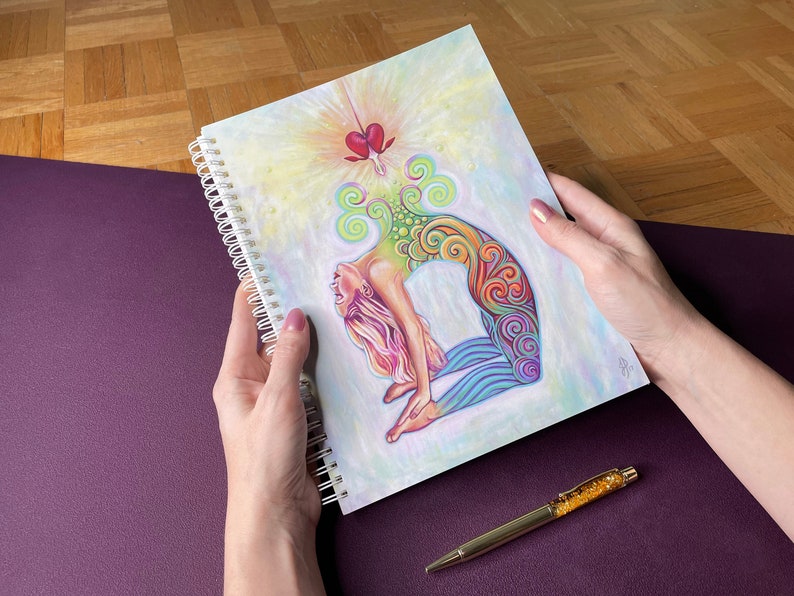 Yoga Girl Gift Yoga Art Chakra Gift