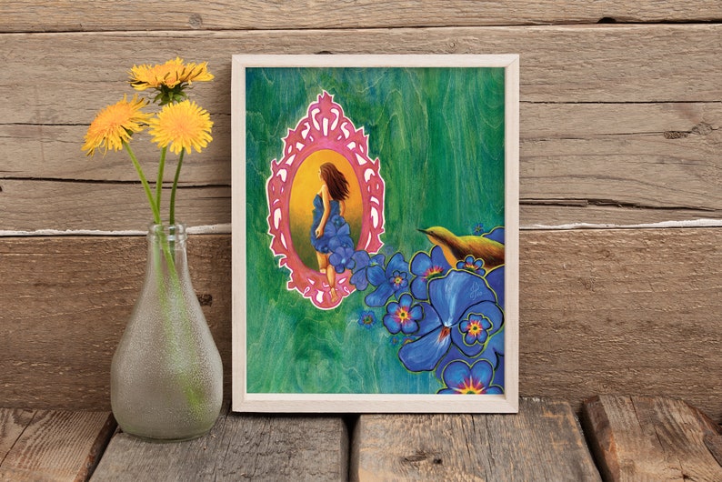 Feminine Poster Divine Feminine Artwork