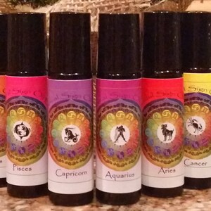 Spirit of Gaia Aromatherapy Works ~ Zodiac/ Astrology Collection