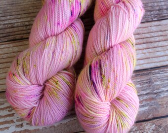 Mercedes - Barbie Girl - Hand Dyed Yarn - 80/20 Superwash BFL/Nylon
