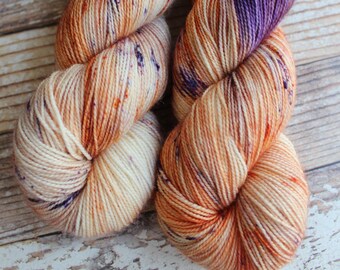 Mercedes - Desert Skies - Hand Dyed Yarn - 80/20 Superwash BFL/Nylon