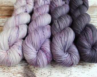 Four Skein Fade Kit #2 - Hand Dyed Yarn