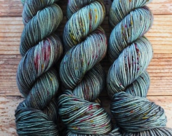 PREORDER - Mandrake - Hand Dyed Yarn Speckled Yarn, Indie Dyed Yarn, Sock Yarn, DK Weight