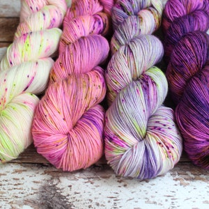 PREORDER - Four Skein Fade Kit #3 - Hand Dyed Yarn