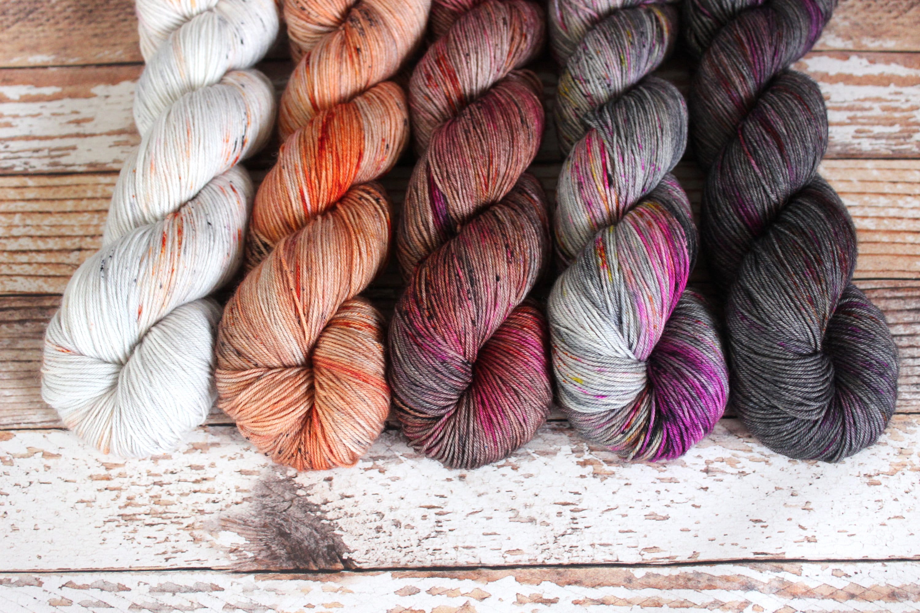 PREORDER - Five Skein Fade Kit #4 - Hand Dyed Yarn - Etsy