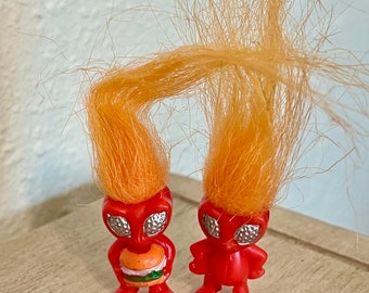 Figuras Alien Troll Pencil Topper. Lote de 2 trolls.