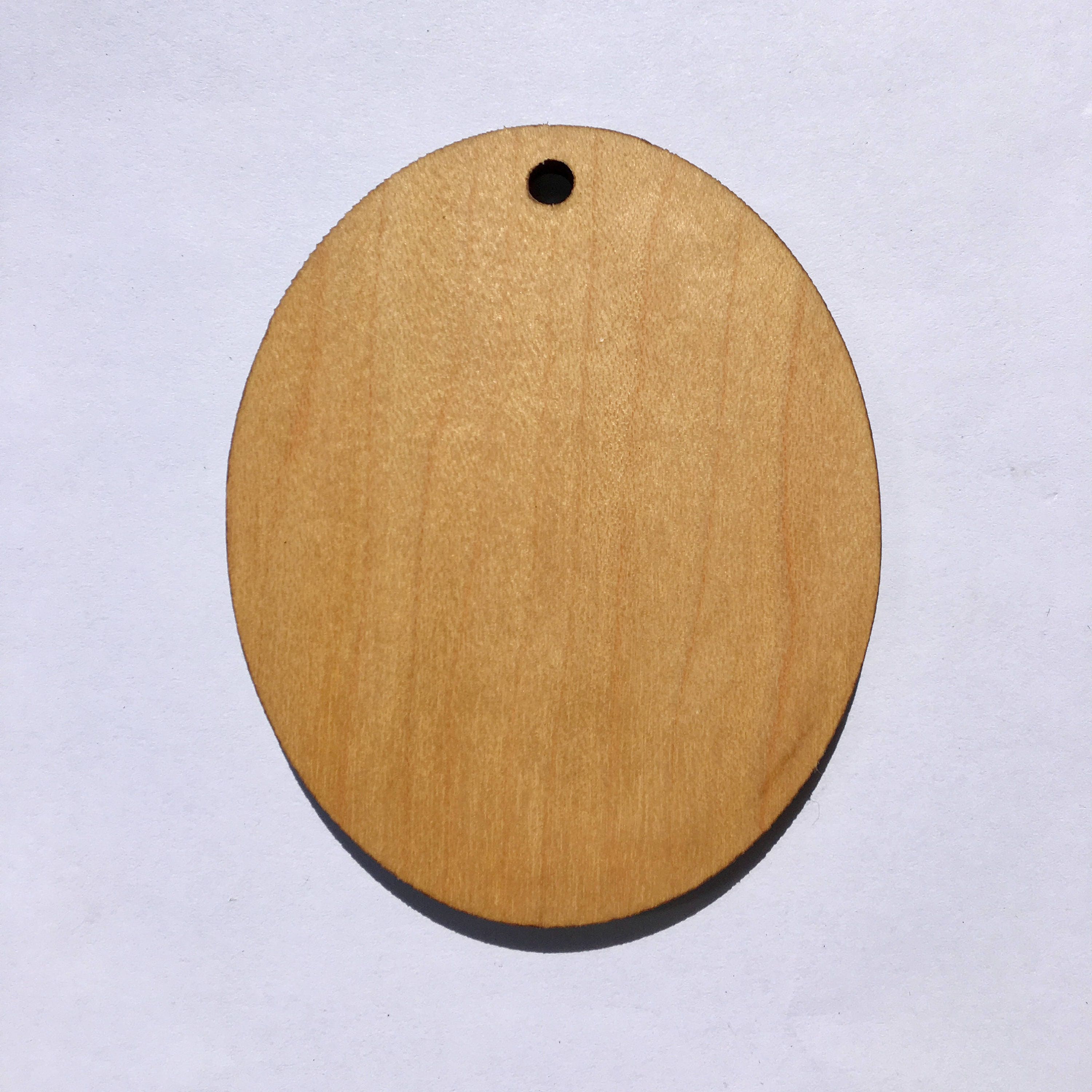 Sublimation Blank Oval Wood Christmas Ornament Double Sided - Etsy