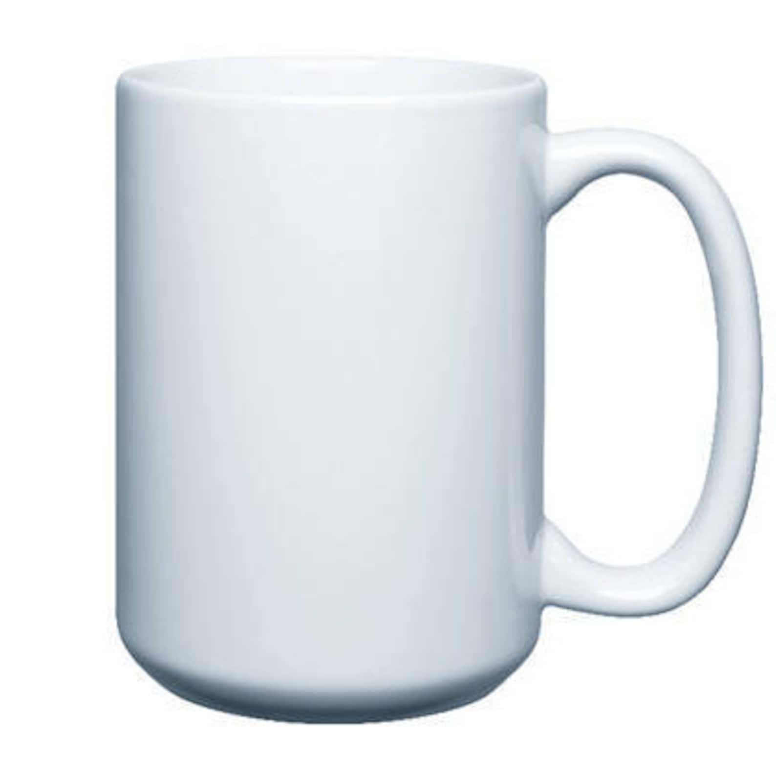 Sublmation Blank Mugs 2 Sample Mugs. Dye Sublimation 15 Oz. Etsy