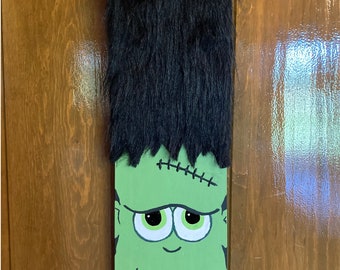 Frankenstein Wall Hanging Repurposed Fan Blade