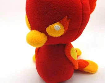 Cute Chibi Phoenix Plush - Made to Order -