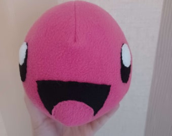 Pink Slime Plush -MTO- Slime Rancher Plush / Cute Blob Plush / Video Game Inspired Toys / Cute Kawaii Pinkball / Cheap Affordable Xmas Gift