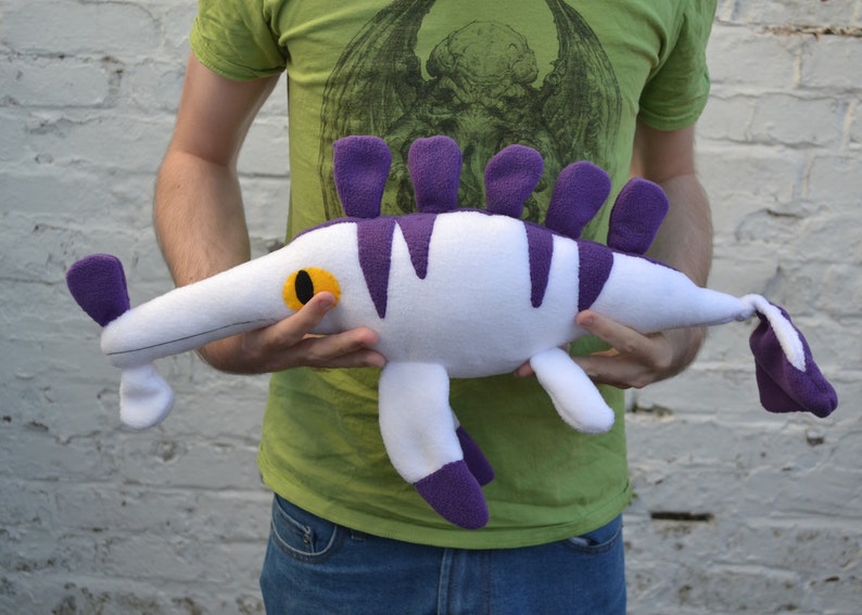 Subnautica Stalker Alien Fish JUMBO sized plush | Etsy