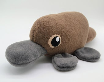 Cute Kawaii Chibi Platypus Plush - Made to Order -  australian, outback, chubby, stuffed toy