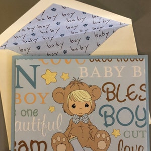 Kaarten voor babyshowers: geboortekaartjes