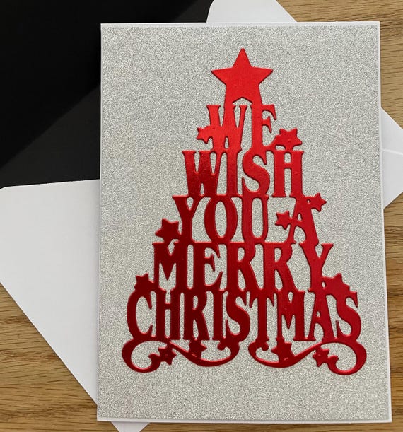 Christmas-merry Christmas Cards-we Wish You a Merry