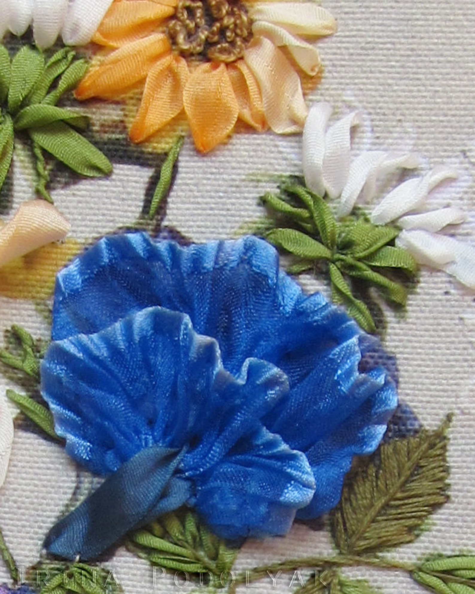 Silk Ribbon Embroidery Vintage Melody Full Kit Etsy