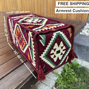 Marokkaanse bank, U-vormige bank, Zitplaatsen op de vloer, Zitplaatsen op de vloer, Arabische loungebank, Bankstel met geometrisch patroon, Woondecoratie, Boerderijbank, Armrest Cushion