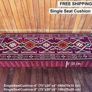 Turkish Sofa, Floor Seating Set, Floor Cushion, Arabic Sofa, Traditional Floor Set, Arabic Cushion, Couch Pillow, Kilim Pillow, Modular Sofa image 5
