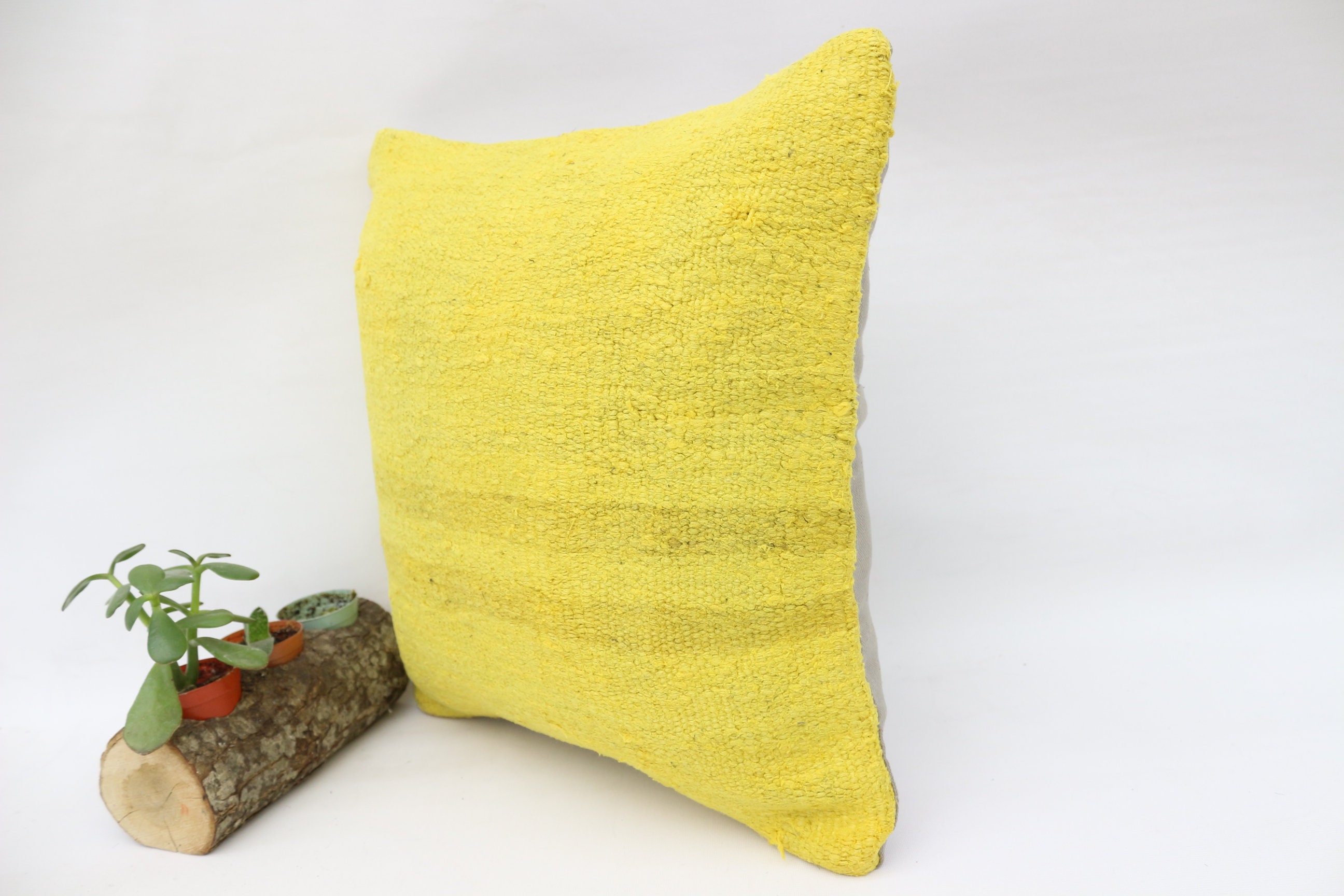 16x16 Bohemian Kilim Pillow Couch Pillow Flat PillowThrow Etsy