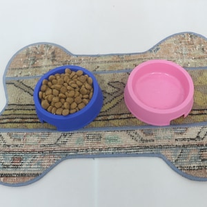 Custom Pad Mat, Feeding Pad, Dog Mat, Beige Pad, Rug Pad, Rustic Pad, Organic Mat, Pet Gift Mat, Pet Lover Gift Pad, Garden Pad, 298