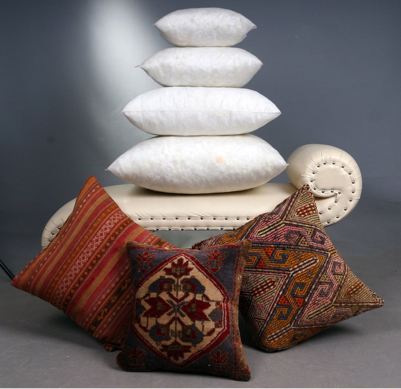 32x32 Pillow Insert Poly Fill Pillow Insert Kilim Pillow Etsy