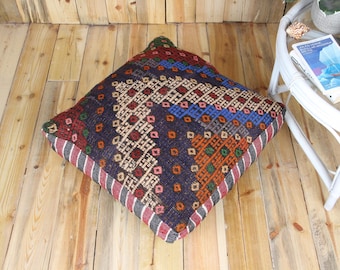 Kilim Poufs- Cylinder