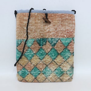 Decorative Bag, Bags and Purses, Crossbody Bag, Turkish Bag, 11x14, Woman Kilim Bag, Handmade Kilim Bag, Beach Bag, Washable Bag,