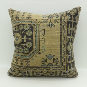 32x32 Rug Pillows Boho Pillows Decorative Pillows Outdoor Pillows Big Size Kilim pillow Turkish Kilim Pillow Large Cushion Cover SP8080-219