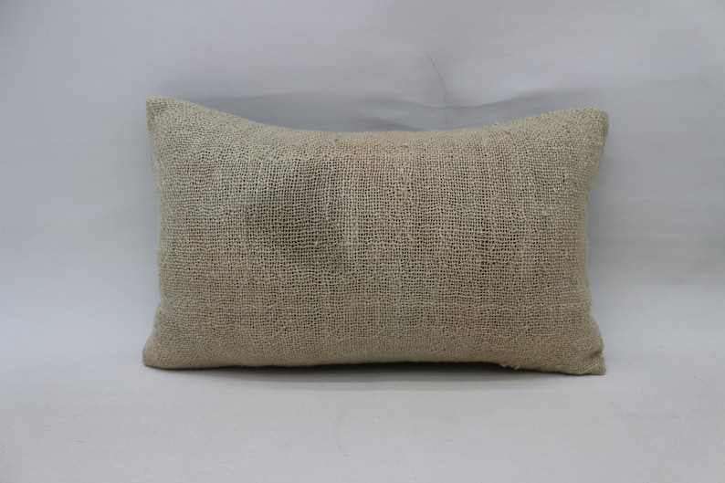 Throw Pillow SP3050 3472 Cream Pillow Turkish Kilim Pillow 12x20 Tribal Pillow Flat Pillow Outdoor Pillow Lumbar Pillow Covers