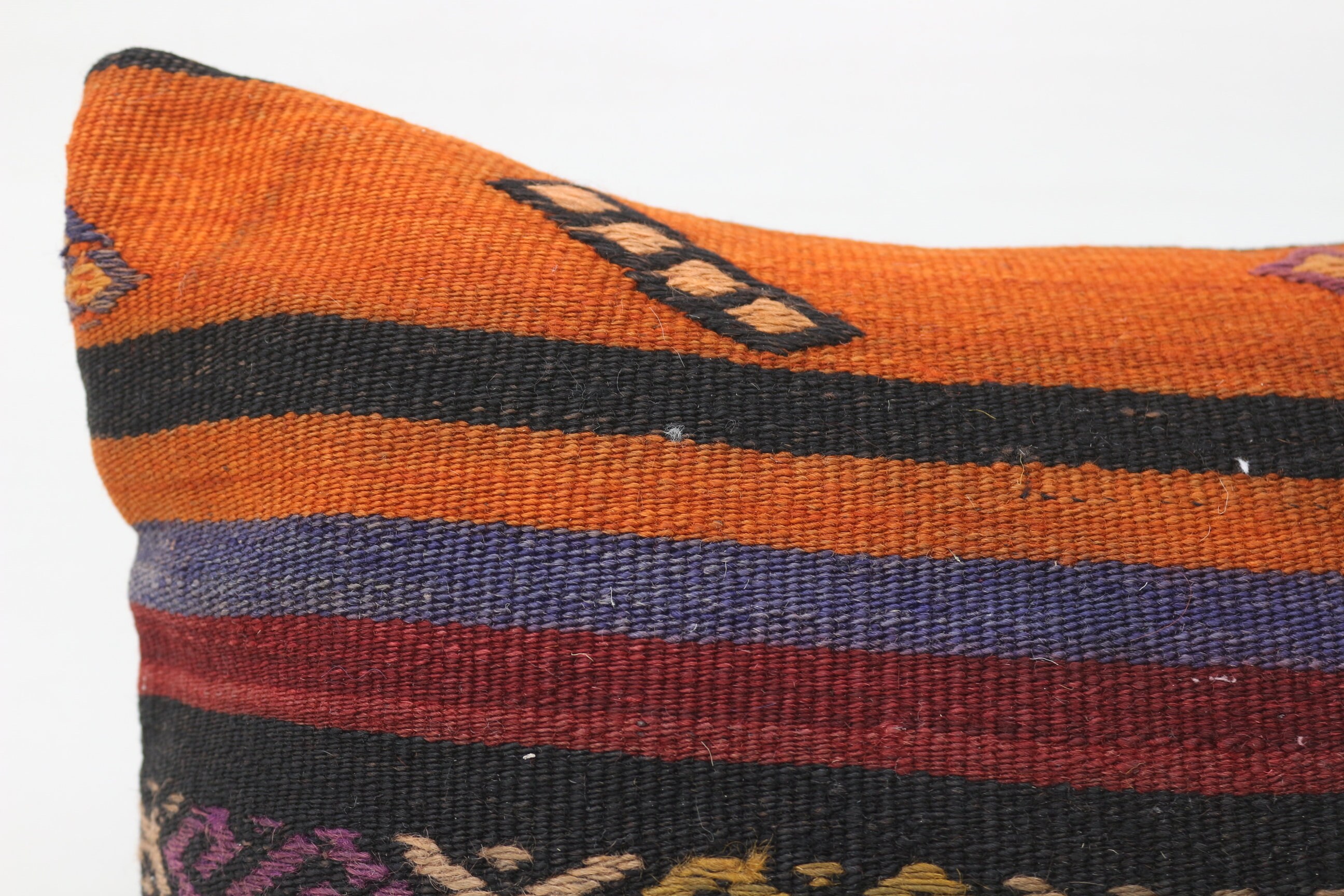 Turkish Kilim Pillow 18x18 Natural Pillow Pillow Covers Etsy