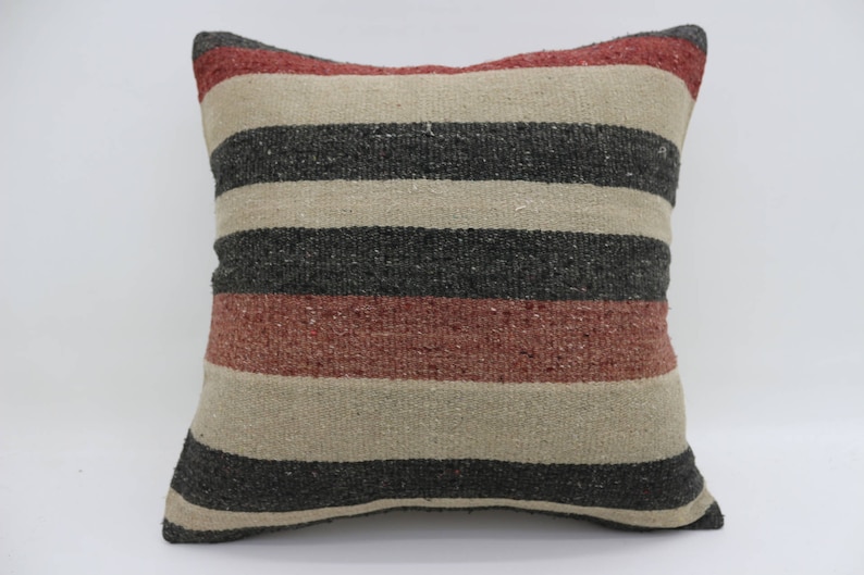 Striped Pillows Black And White Pillow Bedding Pillow Body Etsy