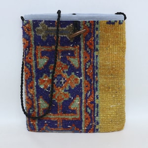 Makeup Bag, Rug Bag, Beach Bag, Crossbody Bag, Vintage Bag, Turkish Bag, 11x14, Handmade Bag, Chic Bag, Best Gift For Her, Travel Bag