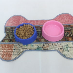Dog Food Pad, Water Pad, Bone Pad, Brown Pad, Rug Pad, Tribal Pad, Organic Pad, Handmade Mat, Wholesale Dog Pad, Natural Mat, 280