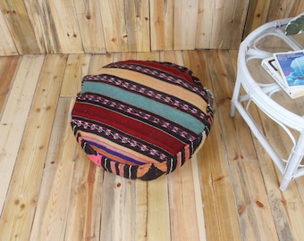 Kilim Poufs- Cylinder