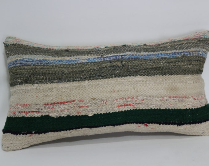10x20 Cotton Kilim Pillow Throw Pillow Sofa Pillow Ethnic Etsy