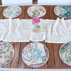Kilim Supla, Rug Supla, Gift For Her, Beige Underplate, Rug Underplate, Carpet Supla, Service Underplate, Washable Supla,