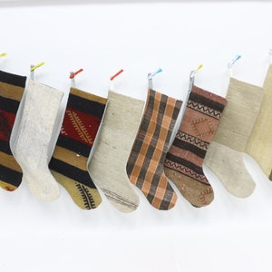 Family Christmas Stockings, Rustic Christmas Decor, Hanging Stockings, Perfect Gift for Christmas, Holiday Stocking, Personalized Gift,