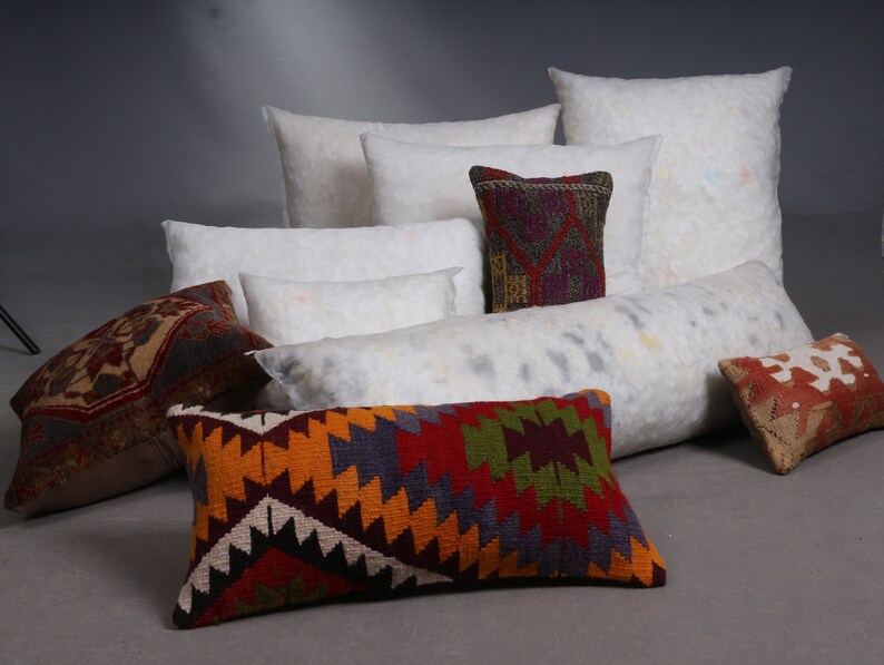 32x32 Pillow Insert Poly Fill Pillow Insert Kilim Pillow Etsy